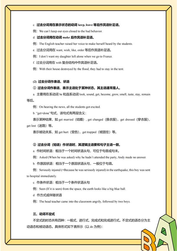 高中英语知识通关宝典