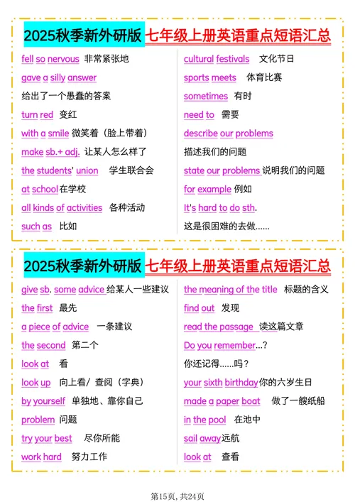​期中考后破局：初一英语用对方法让孩子快速逆袭！